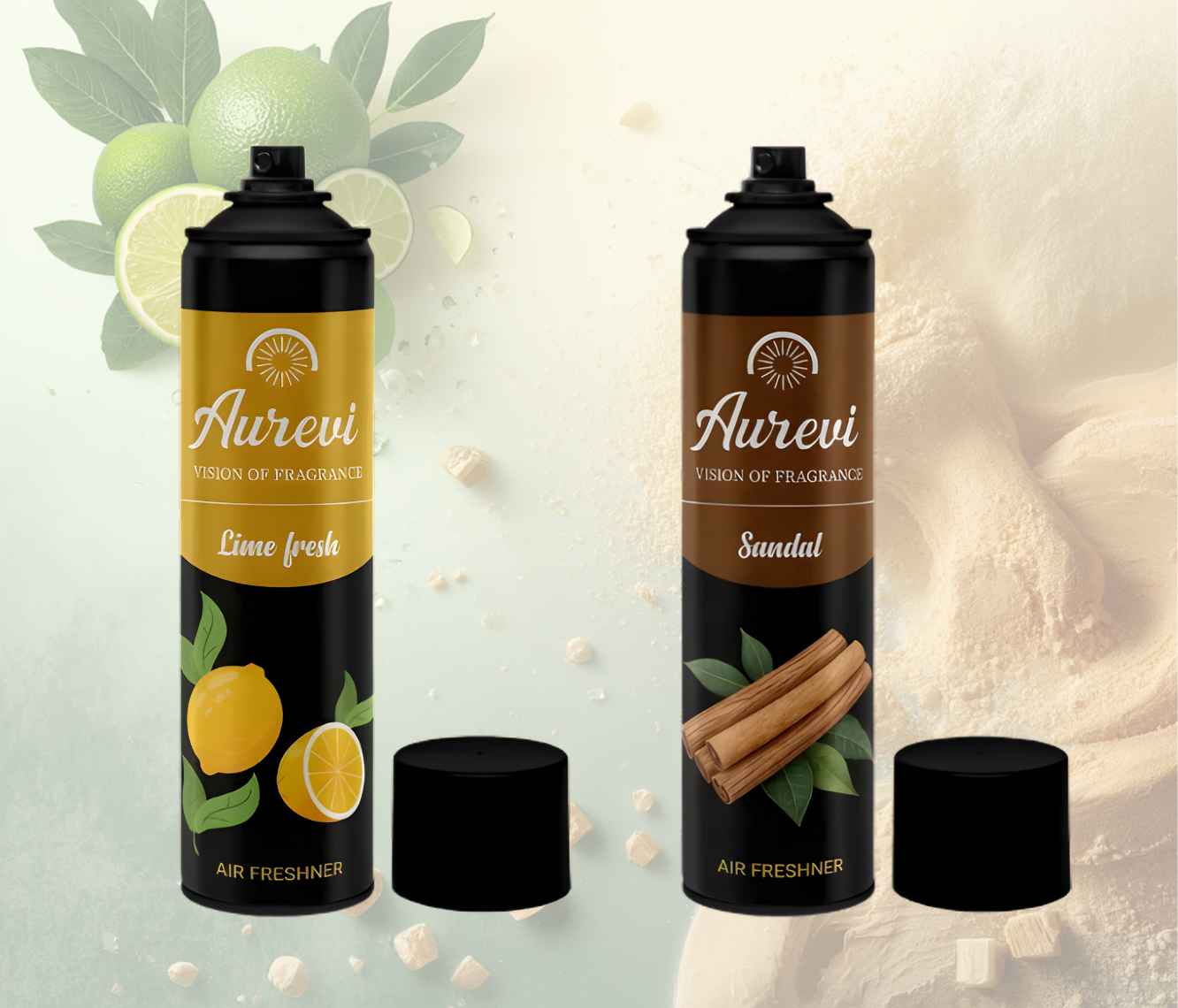 Untitled design (5) Lime fresh & Sandal (combo pack) - Image 1